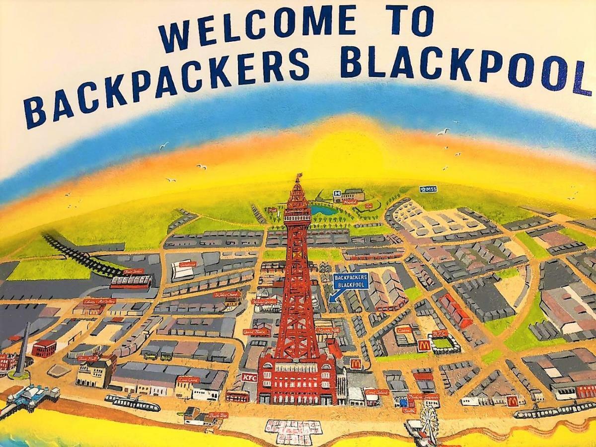 Backpackers Blackpool Hotel & Suites Экстерьер фото